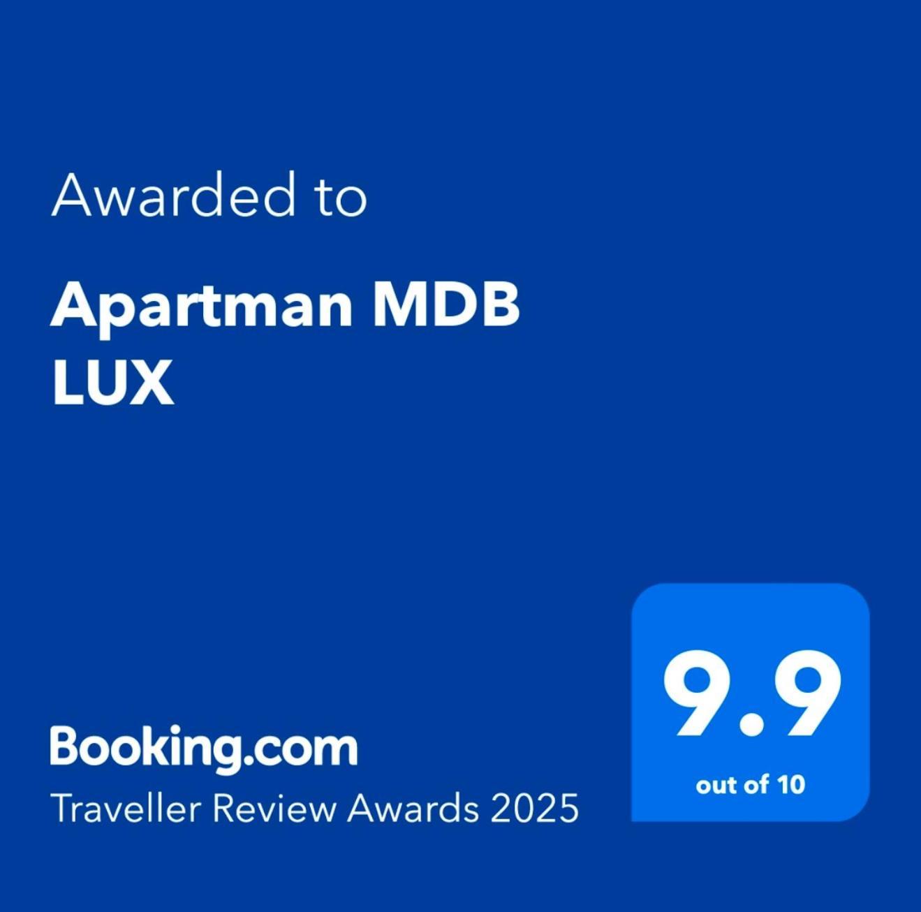 Apartman Mdb Lux スボティツァ エクステリア 写真